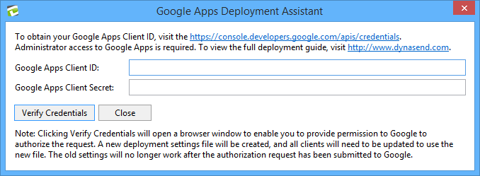 Deployment Assistant