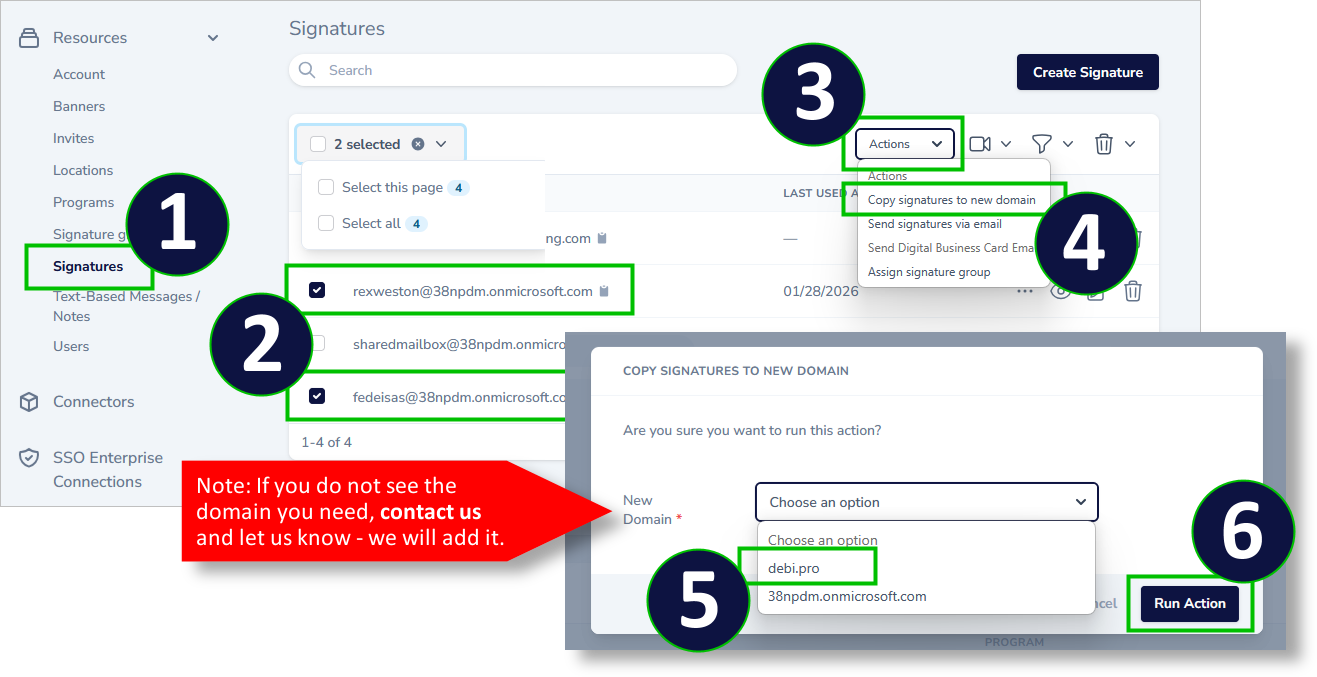 email signature add-in supported email clients