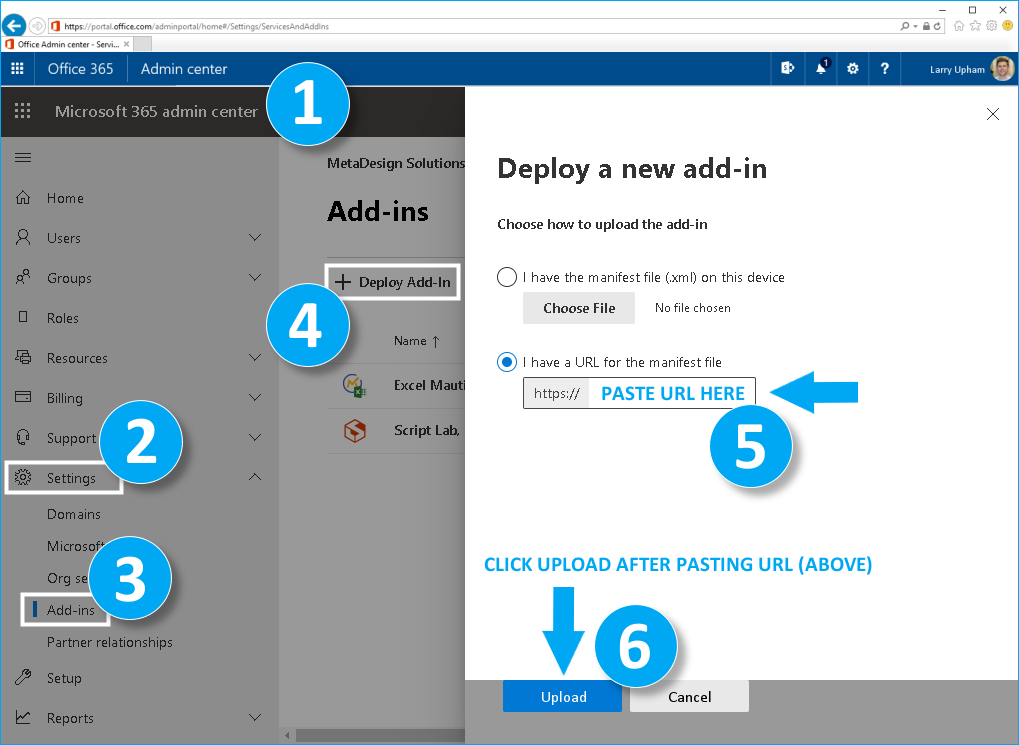 O365-deployment-email signature add-in