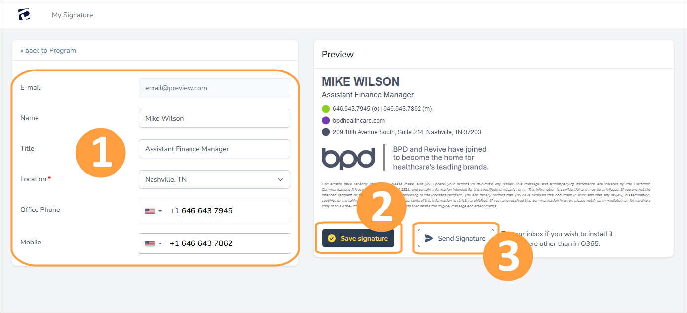 Gmail manual installation steps 1, 2, and 3