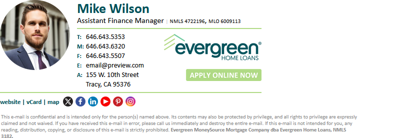 Custom business email signature sample 29