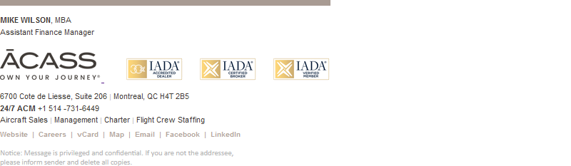 Custom business email signature sample 57