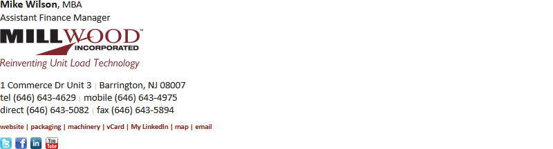 Custom business email signature sample 62
