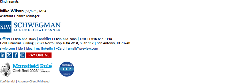 Custom business email signature sample 79