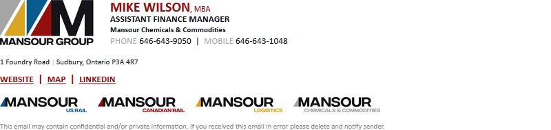 Custom business email signature sample 8